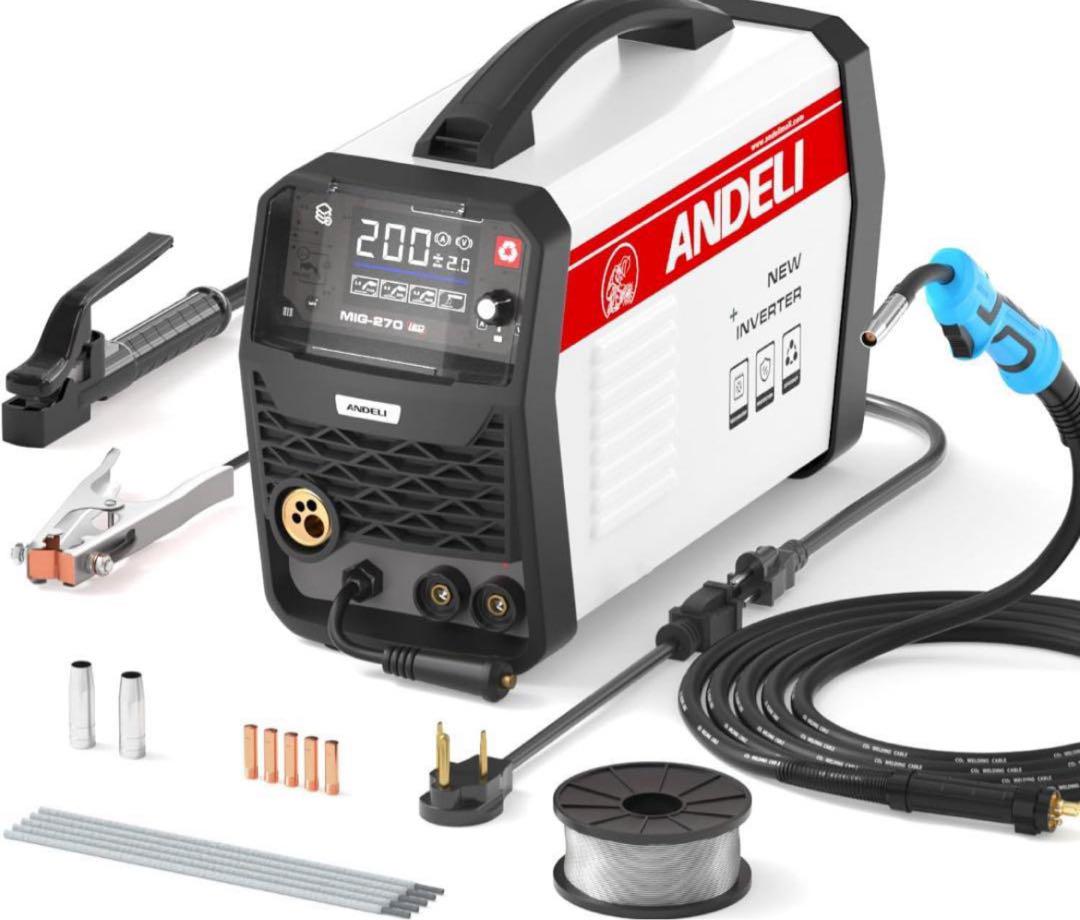 半自動溶接機 200A ガス·ノンガスMIG/アーク溶接/lift TIG
