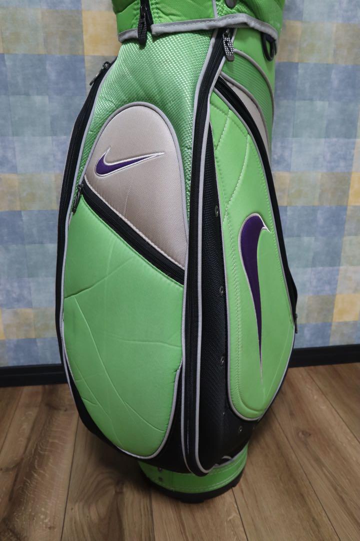 NIKE ナイキ 中大型 キャディ ゴルフバッグ　カバー付き