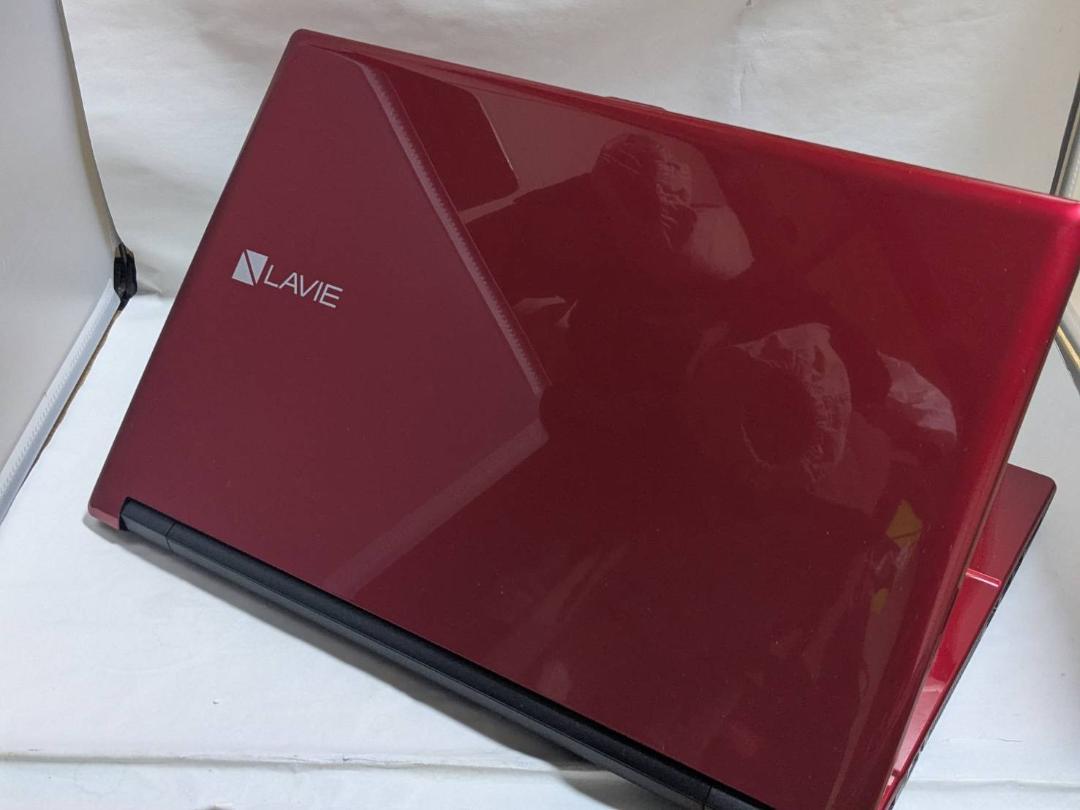 NEC　Lavie　NS150BAR　美品赤　SSD　WIN11 Office