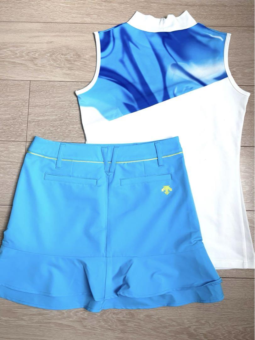 DESCENTE GOLF タンクトップとスカートセット