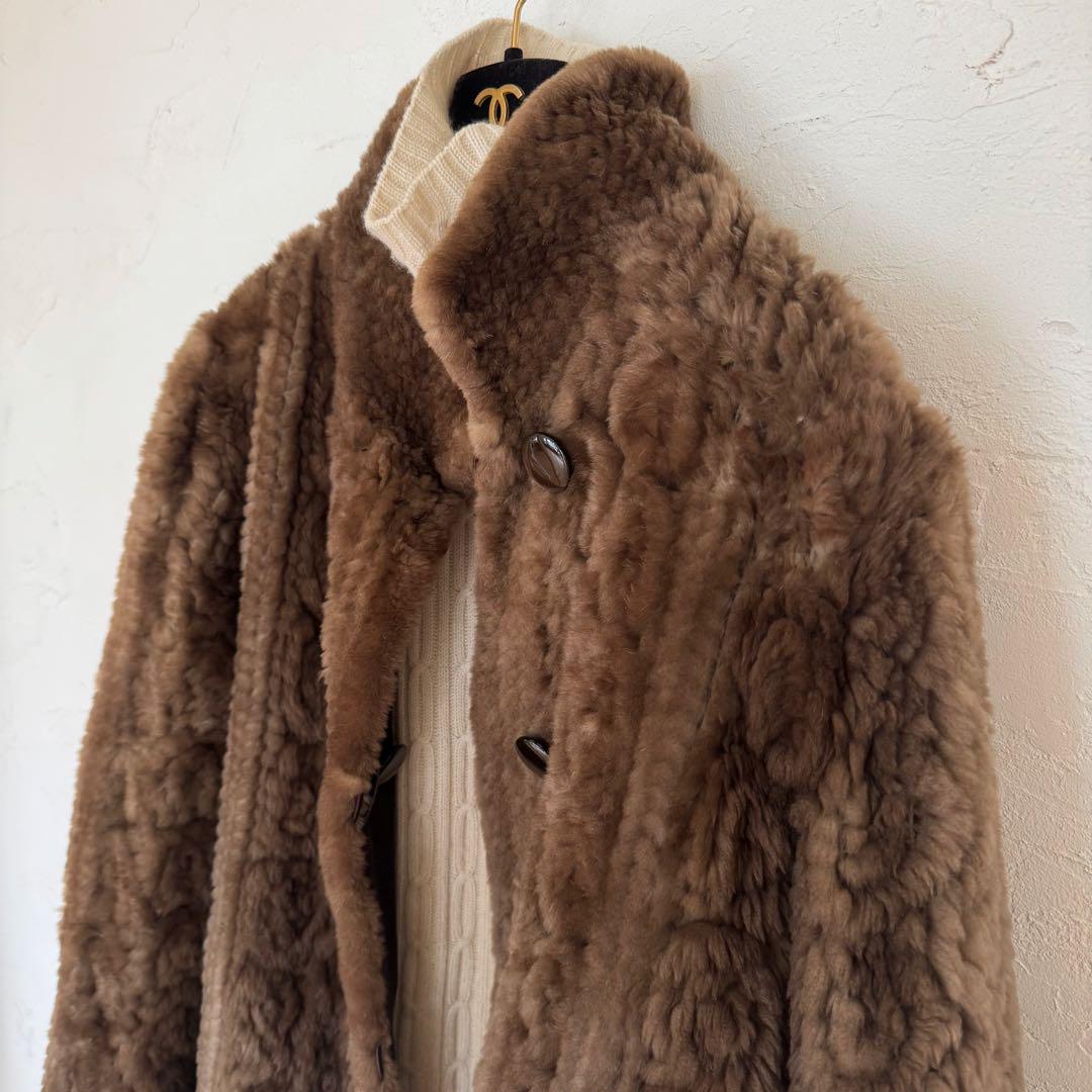 お値下げ依頼可⭐︎美品❗️ミンクファー ヤーンニット　リバーシブルジャケット
