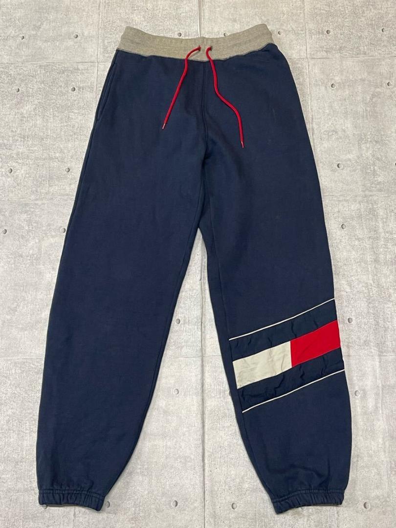 90s TOMMY HILFIGER フラッグタグ スウェットパンツ リブパンツ