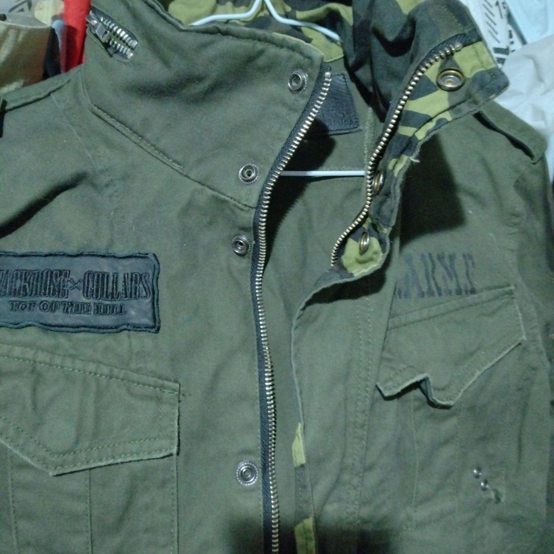 JACKROSE ミリタリージャケット COLLARS◎Ｌサイズ