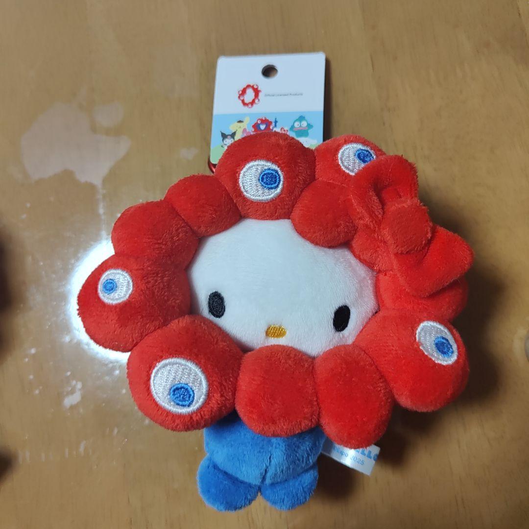 ハローキティ みゃくみゃく EXPO2025 ぬいぐるみ キーホルダー ハローキティ みゃくみゃく EXPO2025 ぬいぐるみ キーホルダー