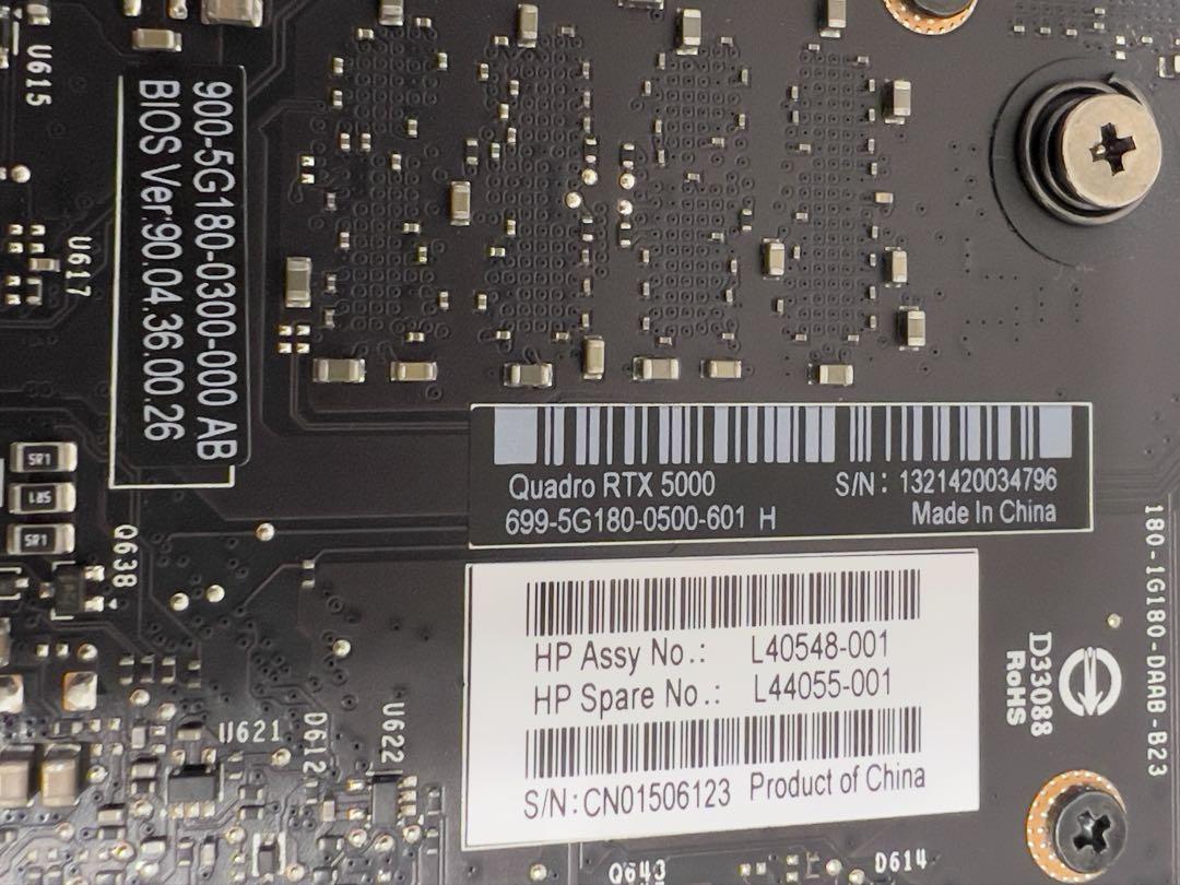 RTX5000 16GB