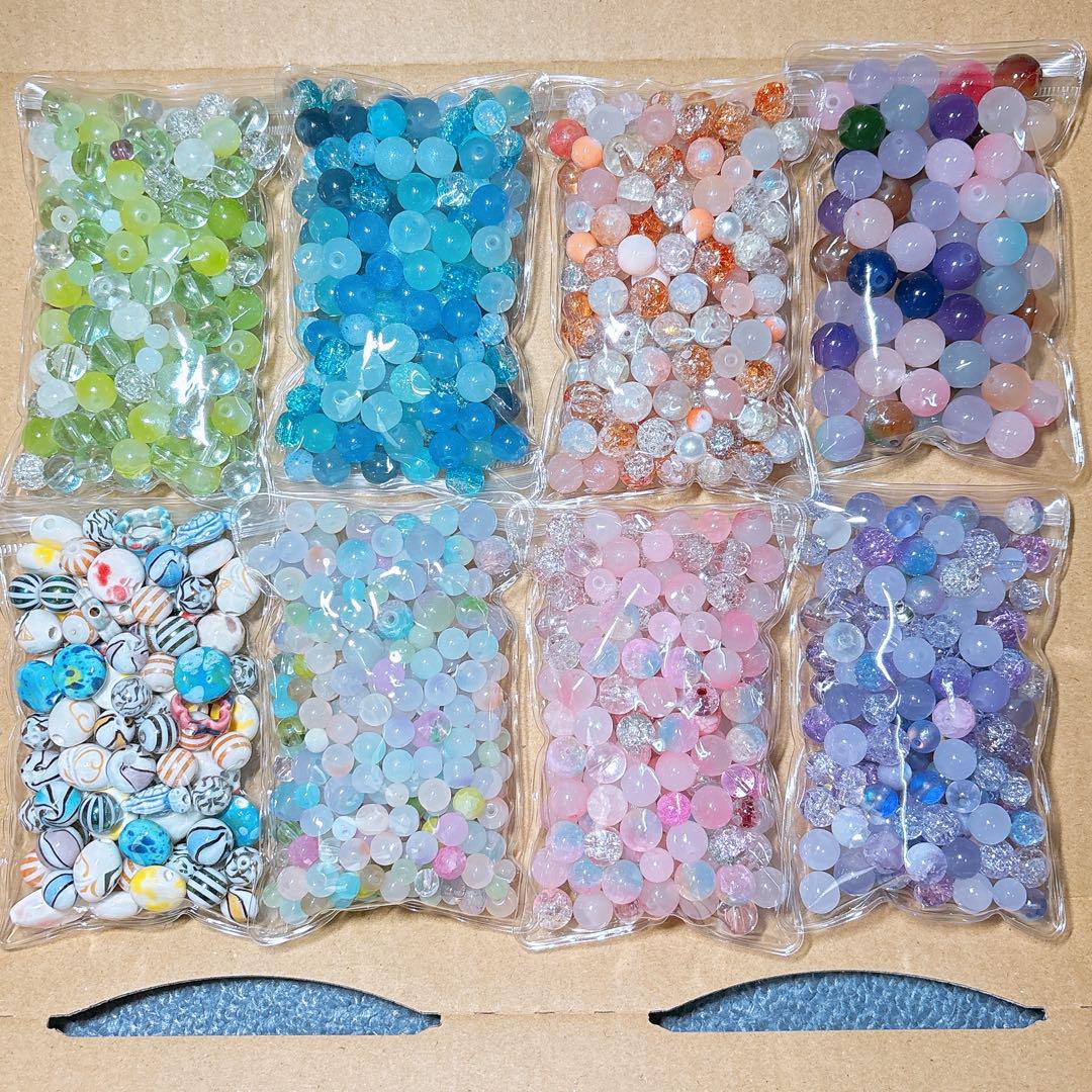 【処分品】ガラスビーズまとめ売り 10kg ガラスビーズ まとめ売り - メルカリ
