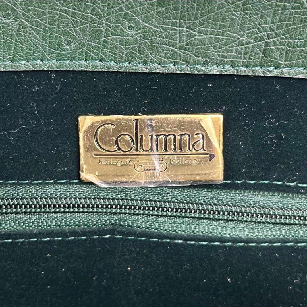 格安新品  Columna オーストリッチ ゴールド フルポイント トートバッグ バッグ