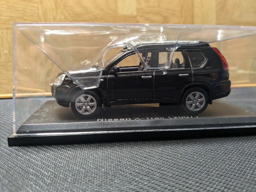 日産 エクストレイル 国産名車コレクション モデルカー アシェット 2個 日産 エクストレイル 国産名車コレクション ブラック モデルカー
