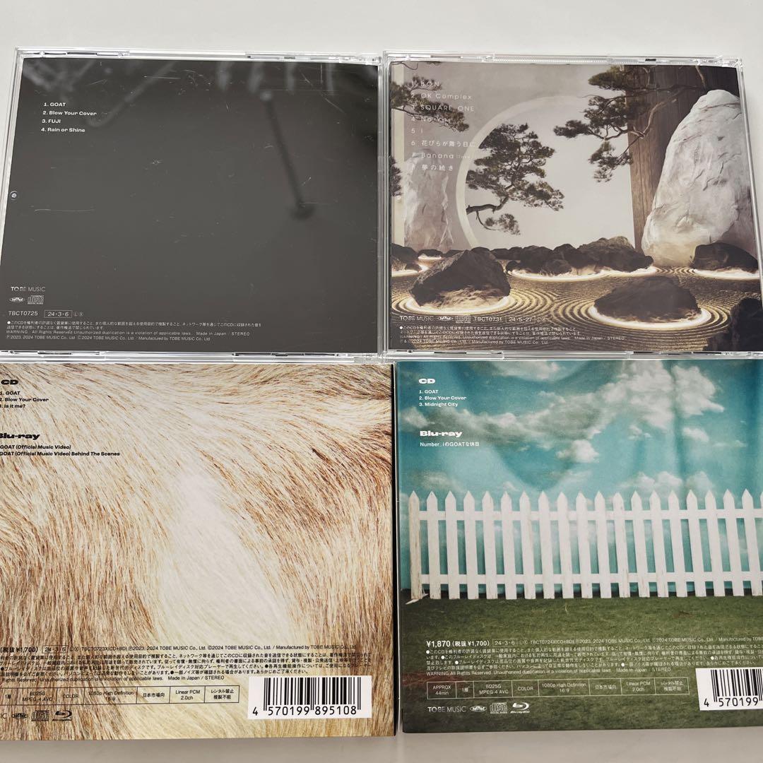 Number_i GOAT No.O-ring CD セット