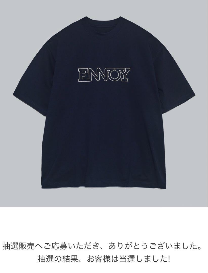 ENNOY ELECTRIC LOGO EMB T-SHIRT Mサイズ メンズ