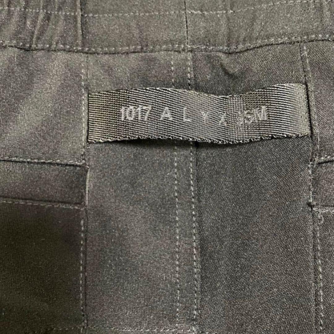 【匿名配送】1017 ALYX 9SM トラックパンツ(黒)
