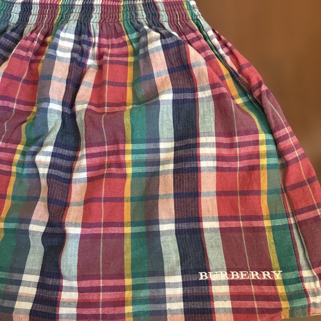 BURBERRY チェック柄キャミソールワンピース - メルカリ