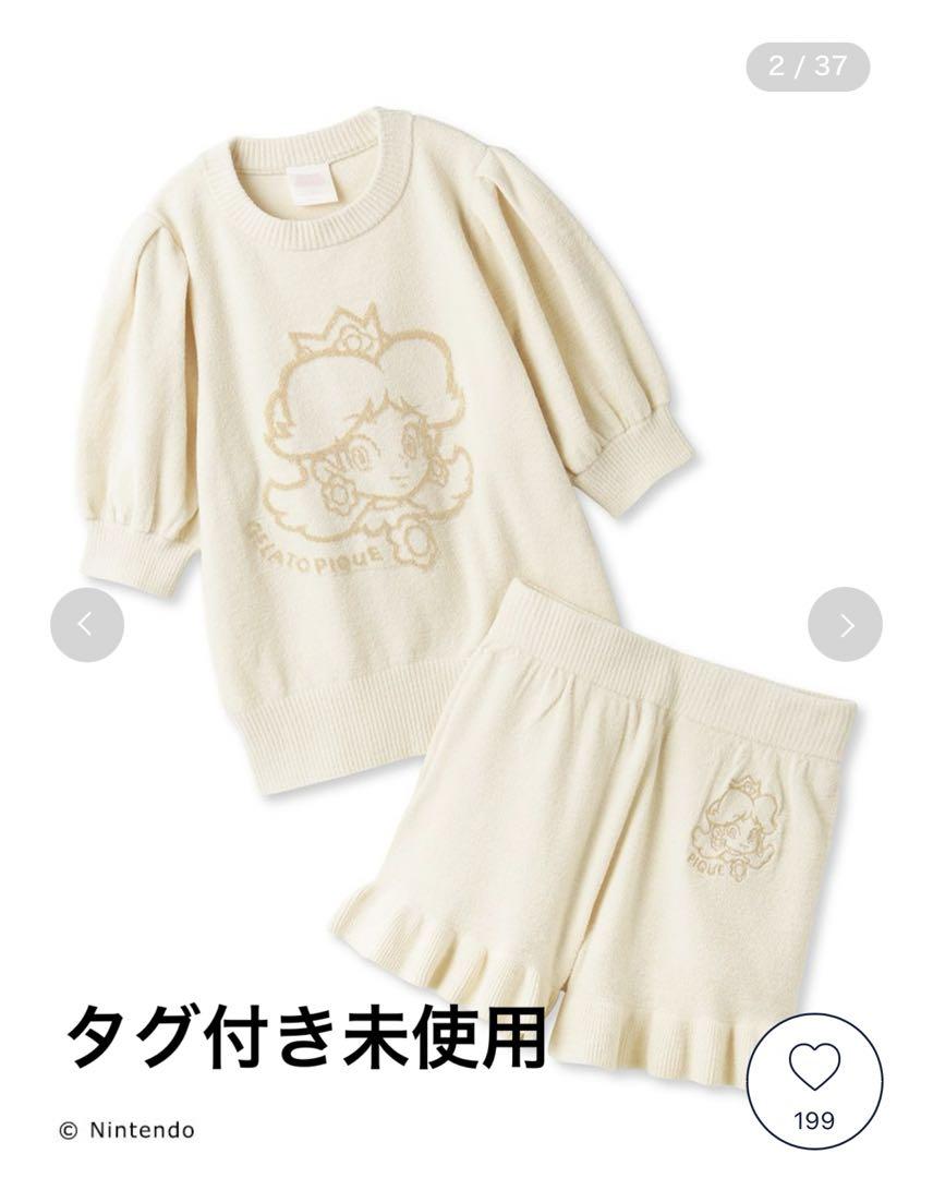 【ピーチコレクション】プルオーバー&ショートパンツセット