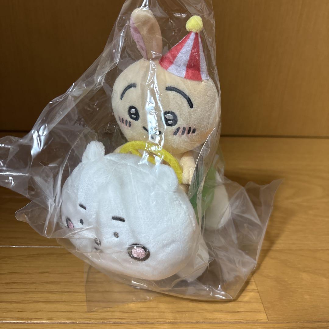 ちいかわ ちいかわらんど　ぴーぽぽぬいぐるみ　うさぎ