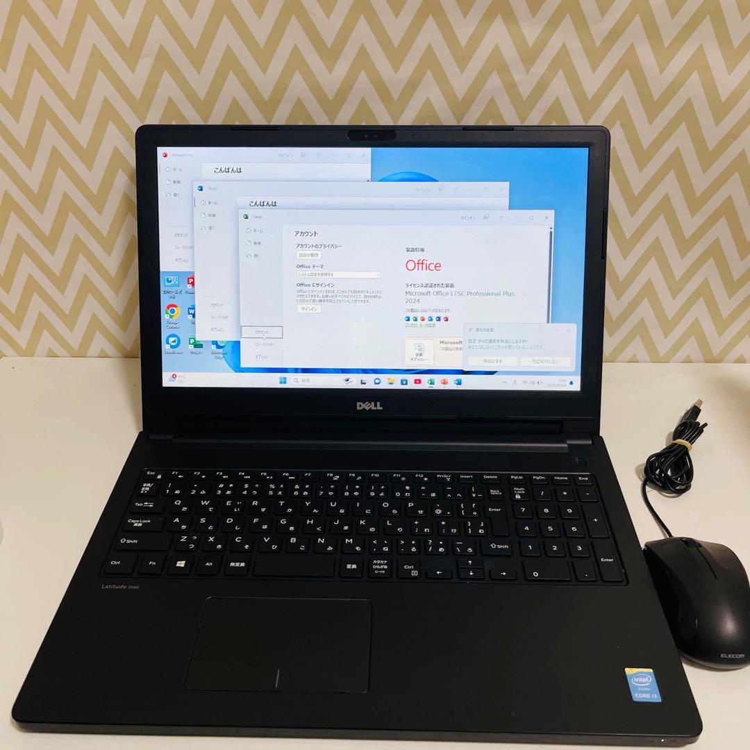 T313 Dellノートパソコン WEBカメラSSD高速 Windows11