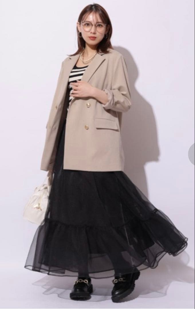 Mystrada ティアードボリュームスカートM Mystrada