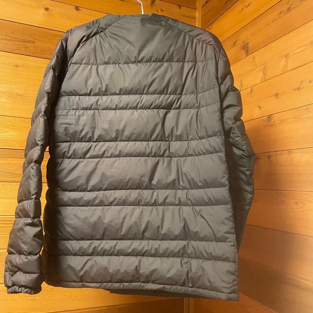 The North Face 黒 ダウン カーディガン インナーダウン 光電子 The North Face 黒 ダウン カーディガン インナーダウン 光電子