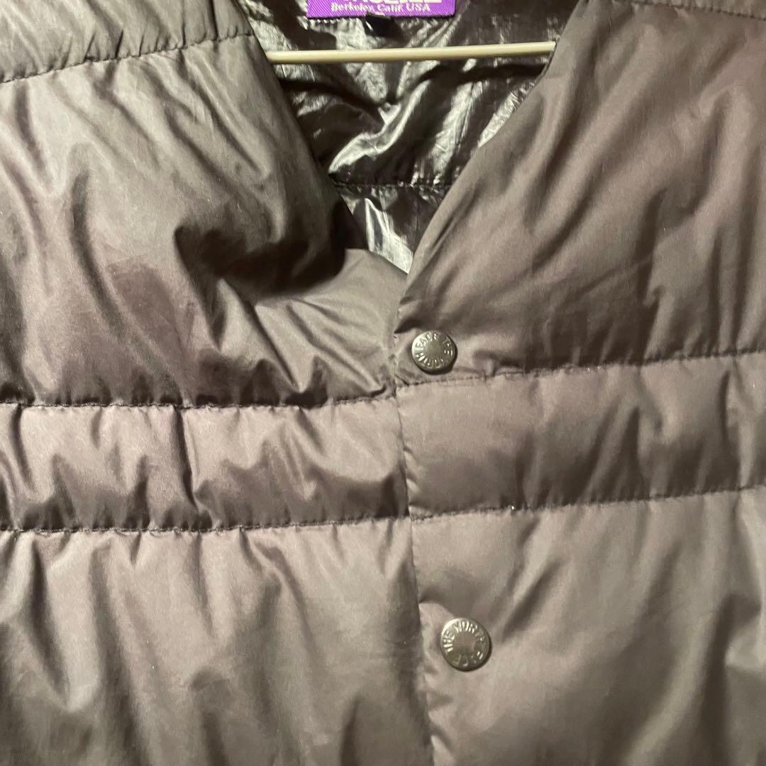 The North Face 黒 ダウン カーディガン インナーダウン 光電子 The North Face 黒 ダウン カーディガン インナーダウン 光電子