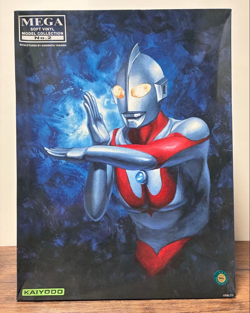 MEGA SOFT VINYL MODEL No.2ウルトラマンCタイプ未組立て海洋堂