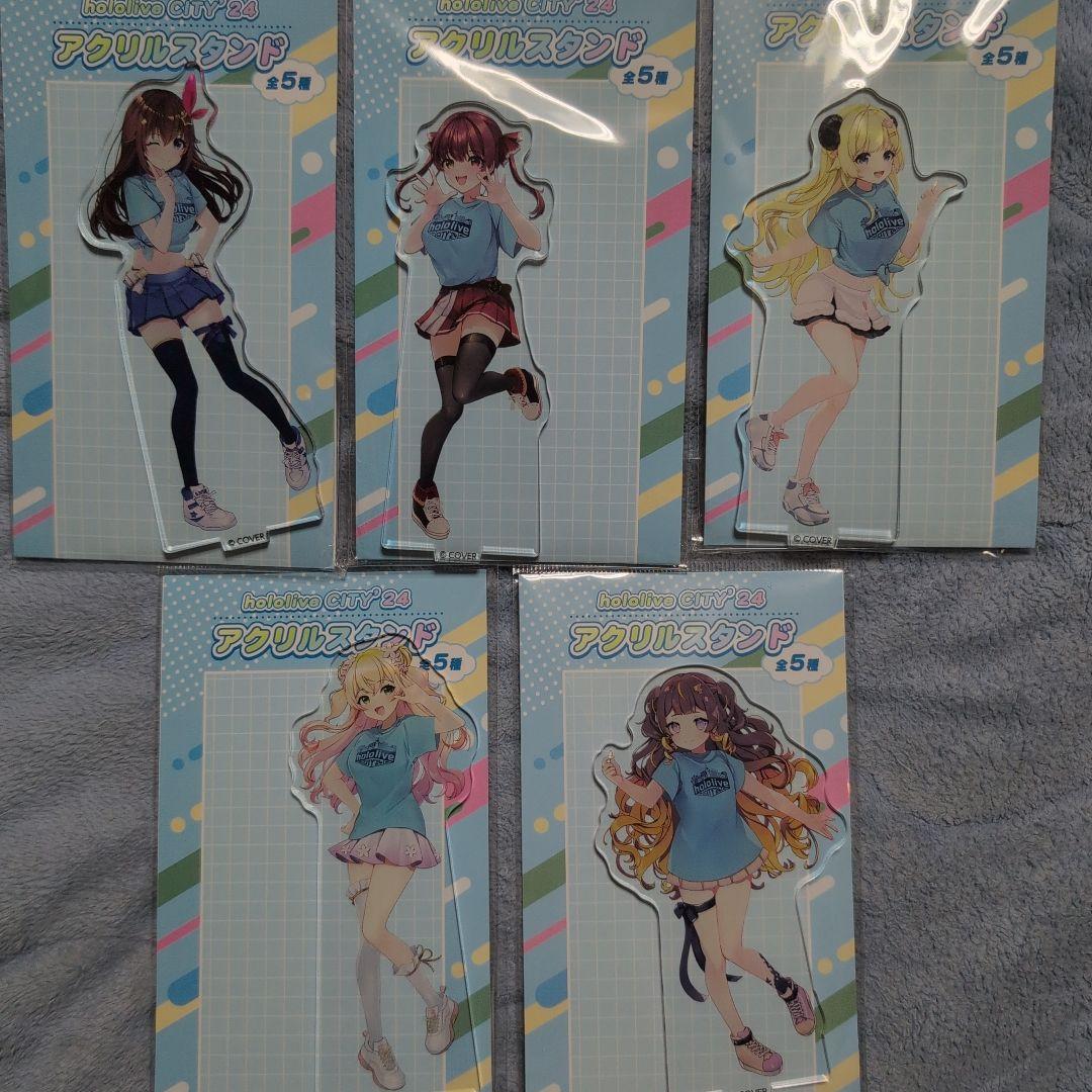 ホロライブ　アクリルスタンド　5個セット
