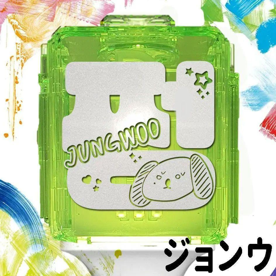 草鈍器 NCT ジョンウ ペンライト ステッカー アクリル付き