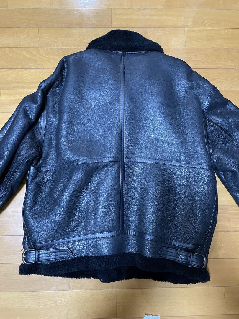 B-3 ジャケット　羊皮　ムートン