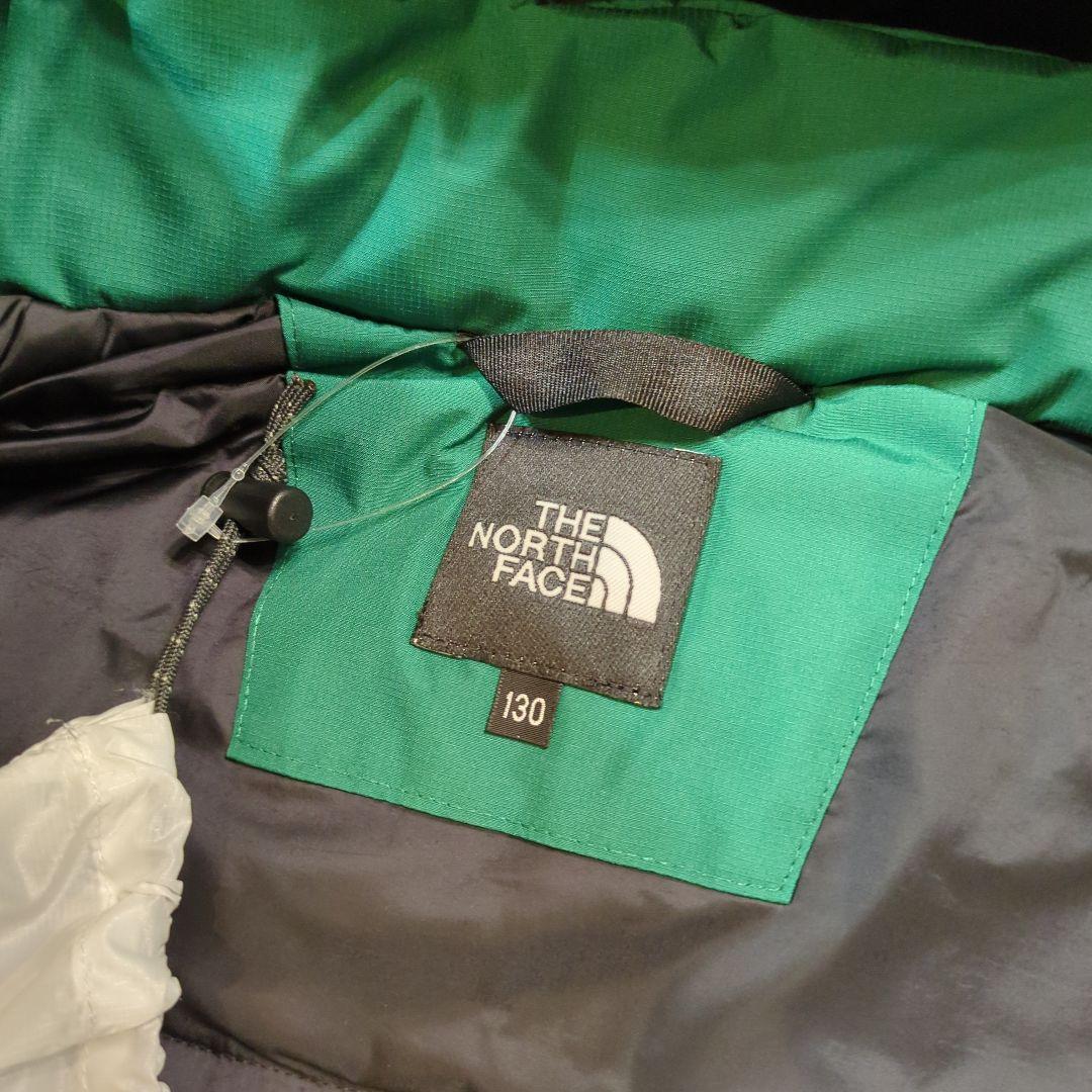 ノースフェイス ダウンジャケット 130 グリーン THE NORTH FACE