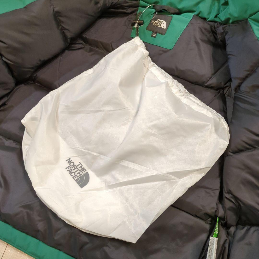 ノースフェイス ダウンジャケット 130 グリーン THE NORTH FACE