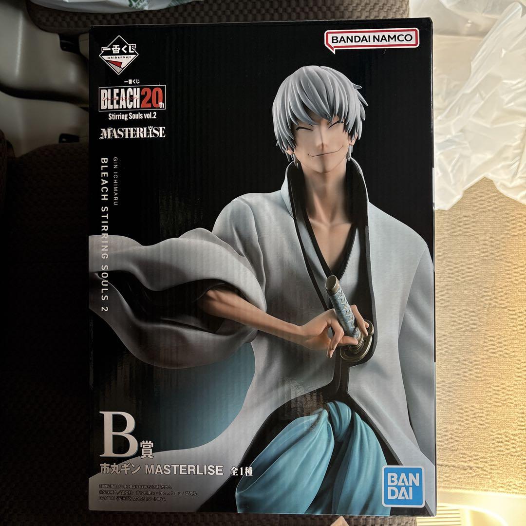 ブリーチ 一番くじ B賞 市丸ギン フィギュア MASTERLISE