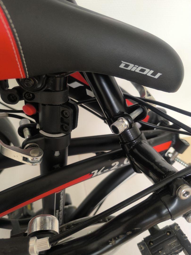 【美品】【家の中 納戸保管】折り畳み自転車 重さ 14.2kg