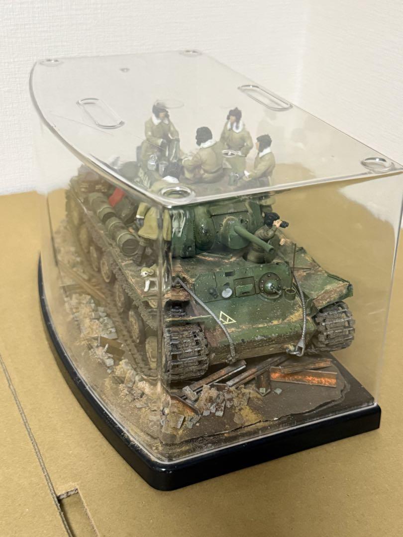 プラモデル戦車1/35完成品ソビエト軍KV1