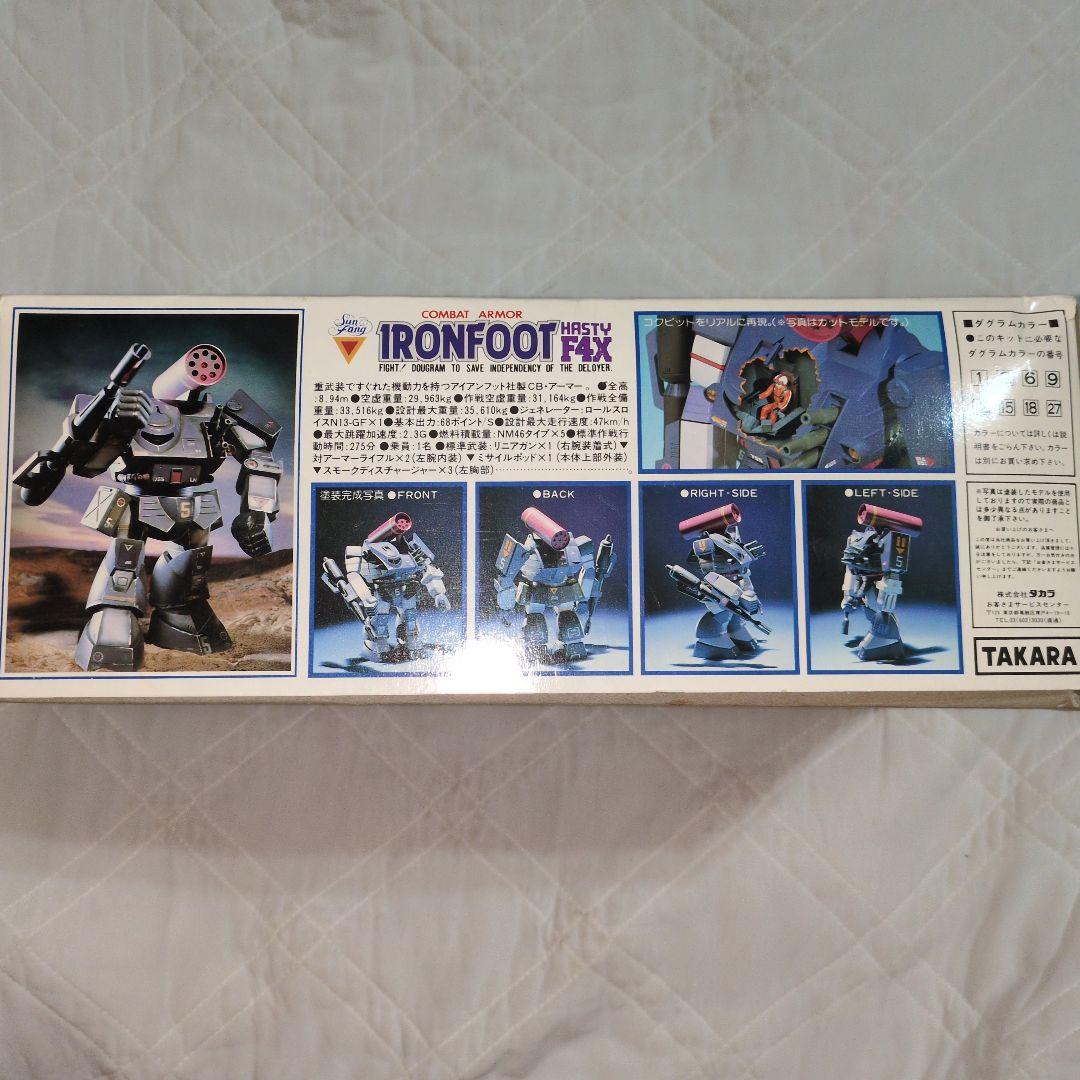 太陽の牙ダグラム　コンバットアーマー　アイアンフット　F4X 1/48スケール