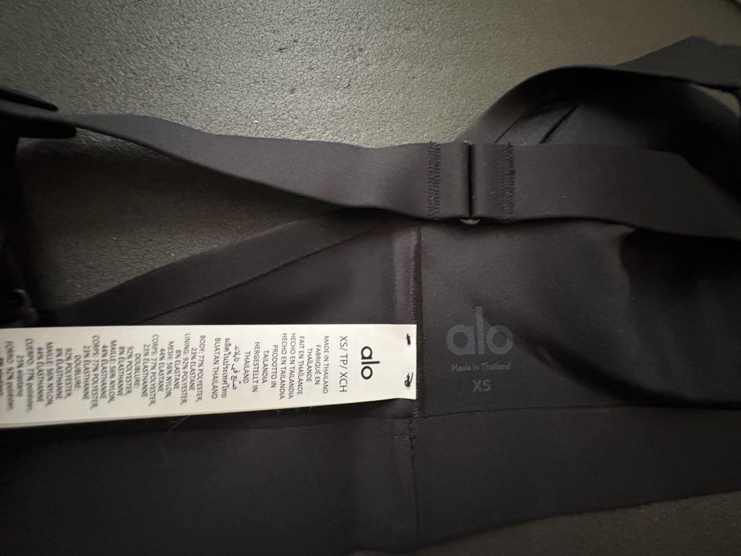 新品未使用　alo Airlift Strength Bra XS ブラック