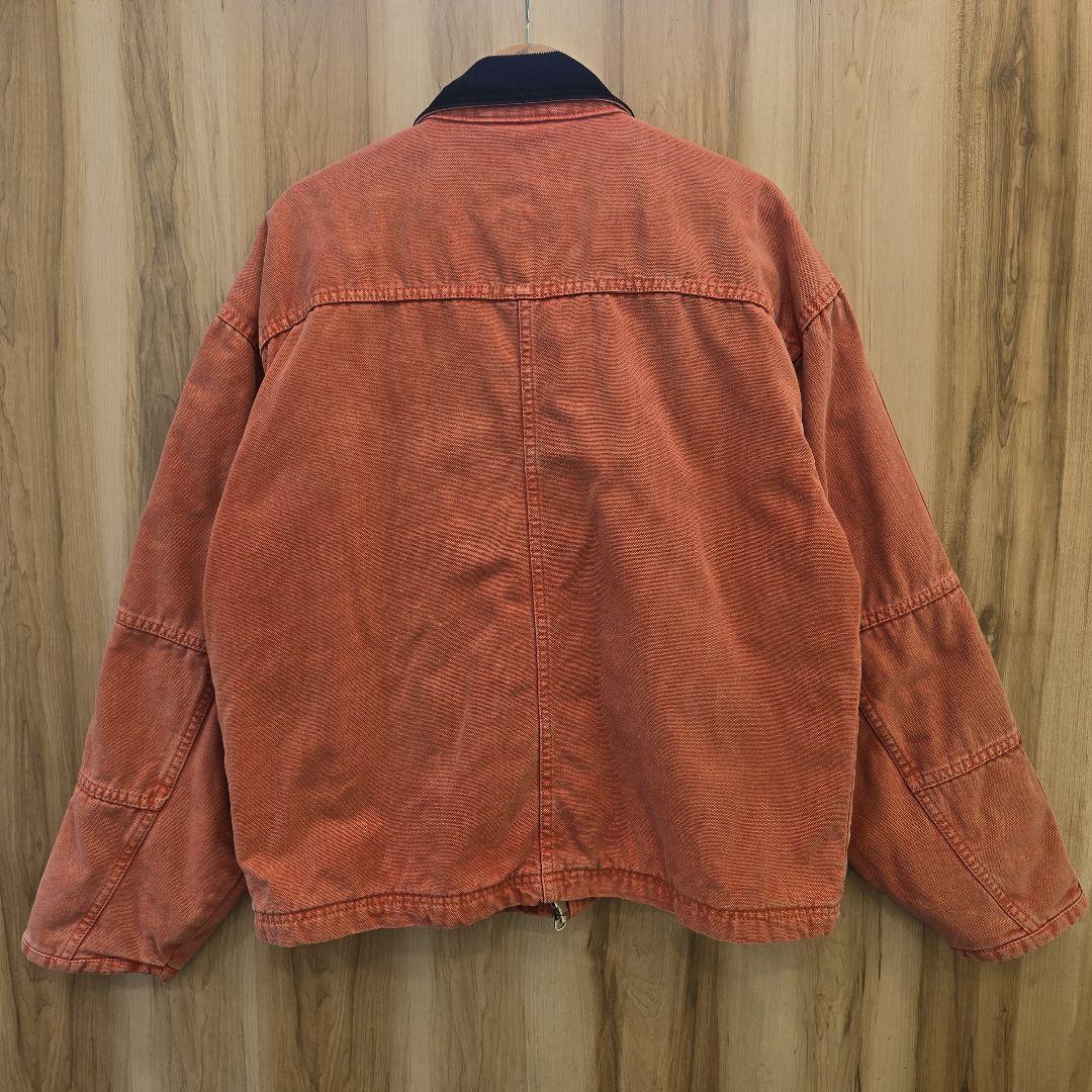 【最終値下】stussy washed canvas shop jacket M