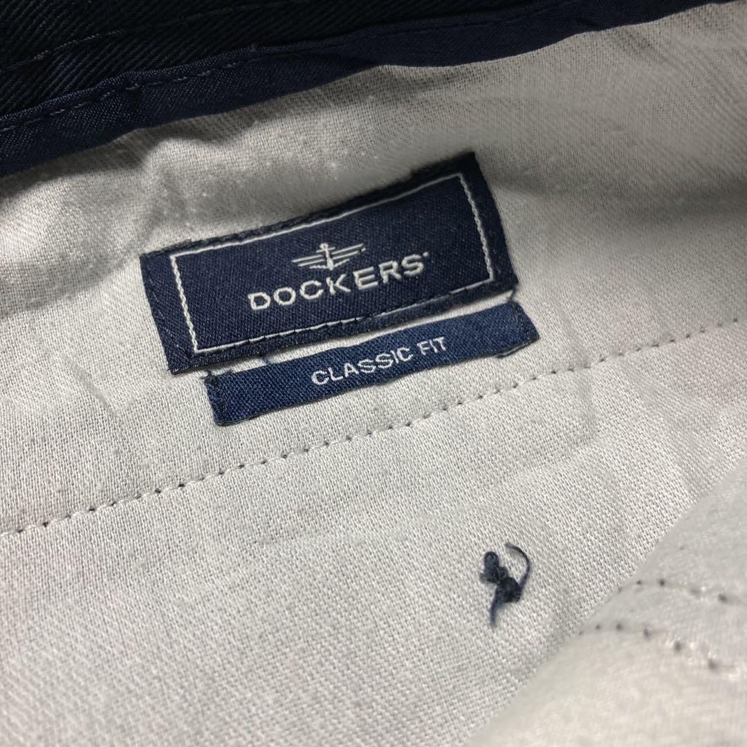 00s DOCKERSドッカーズツータックワイドチノパンツW34リーバイス