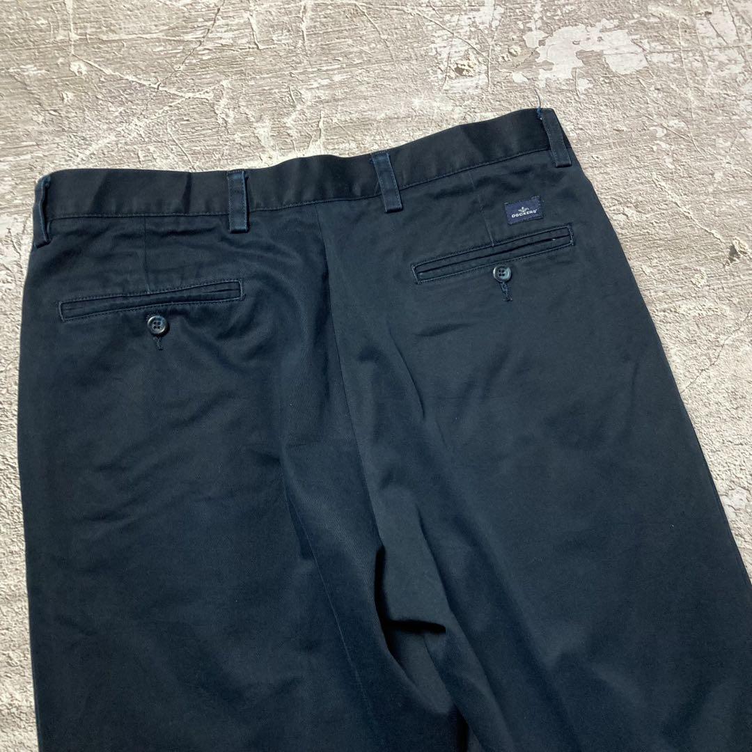 00s DOCKERSドッカーズツータックワイドチノパンツW34リーバイス