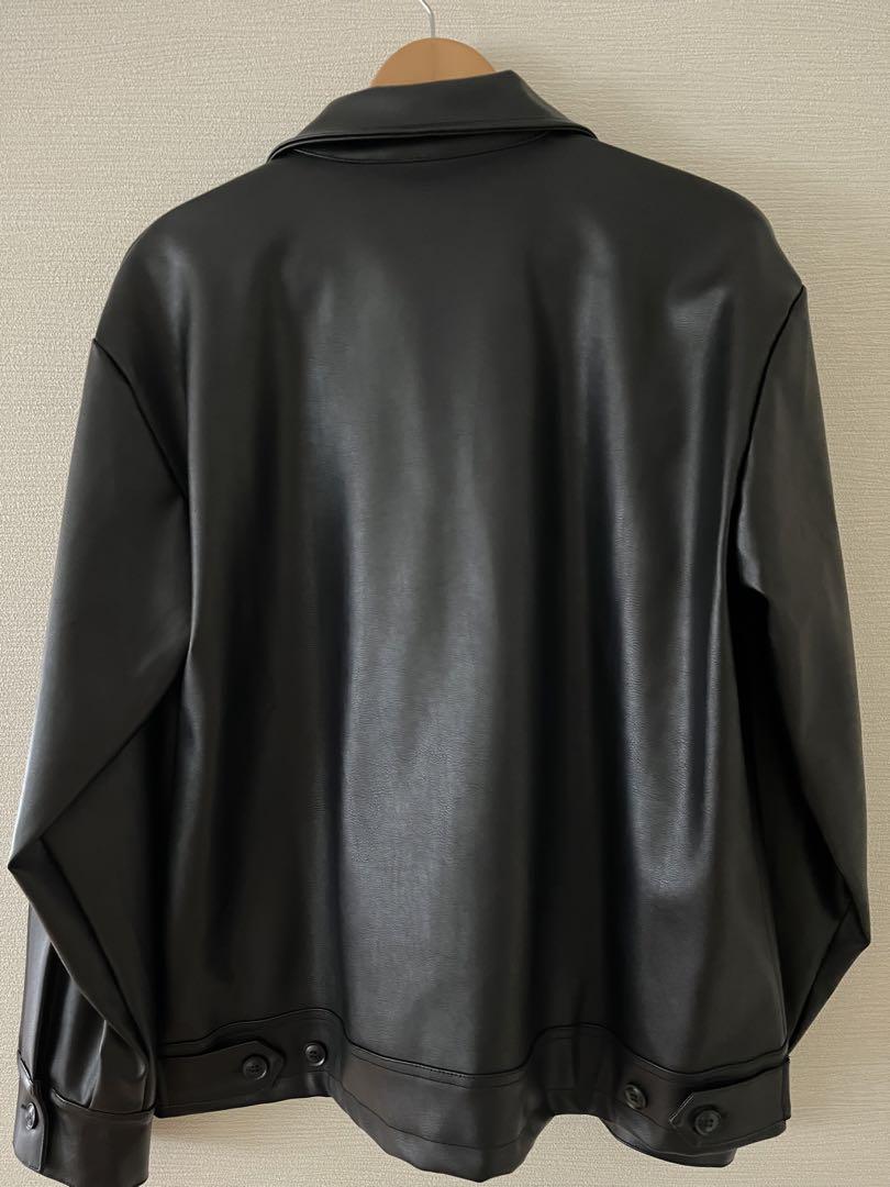 【美品】Backers フェイクレザージャケット