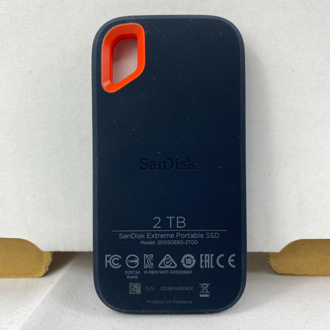 【メルカリ最安値！】Sandisk SSD 2TB SanDisk ポータブルSSD 2TB - メルカリ