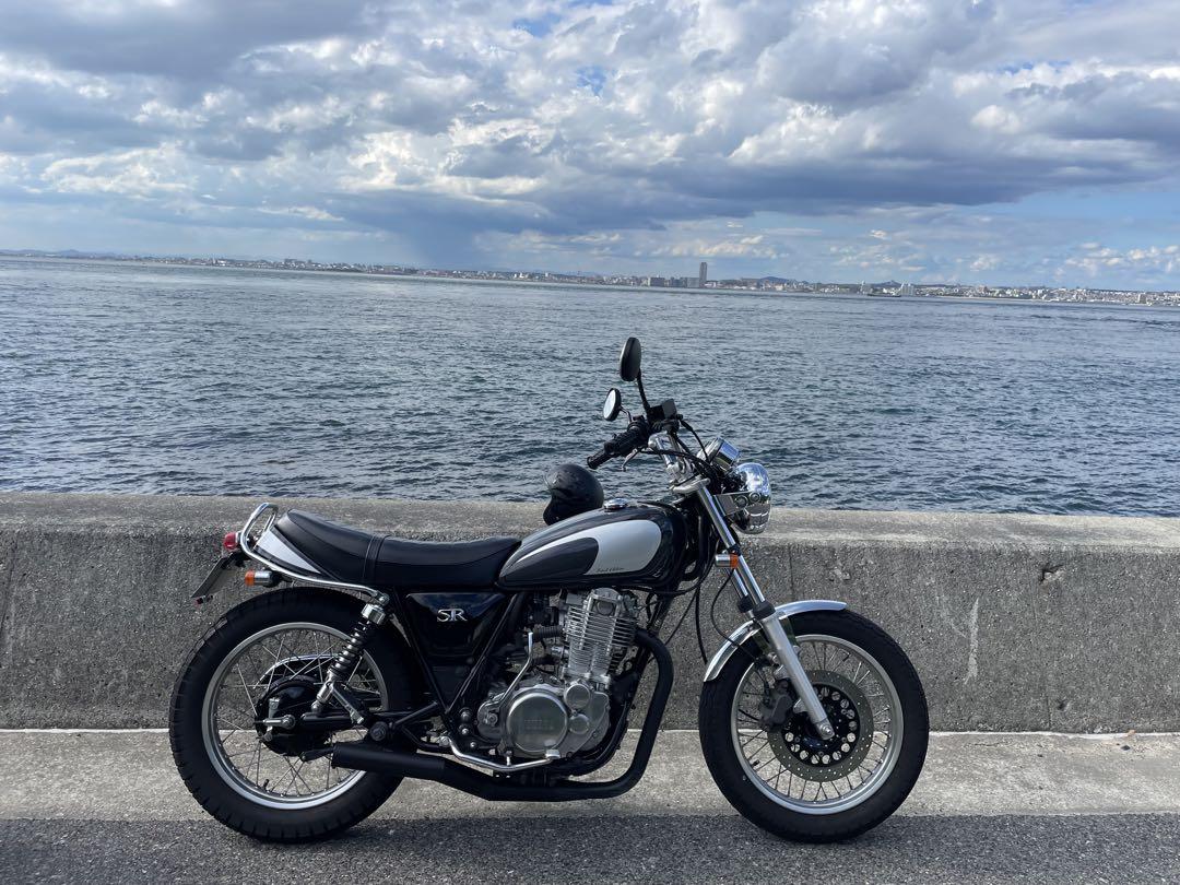 SR400 マフラー　ショート管　FI車用