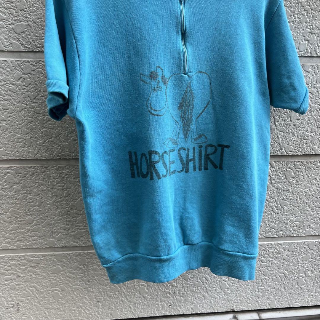 60s USA古着 ハーフジップ 半袖スウェット ヘルスニット vintage 60s USA古着 ハーフジップ 半袖スウェット ヘルスニット vintage