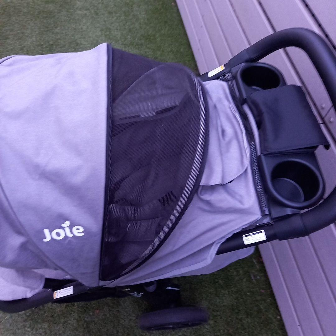 カトージ Joie ベビーカー ライトトラックス4 グレーフランネル