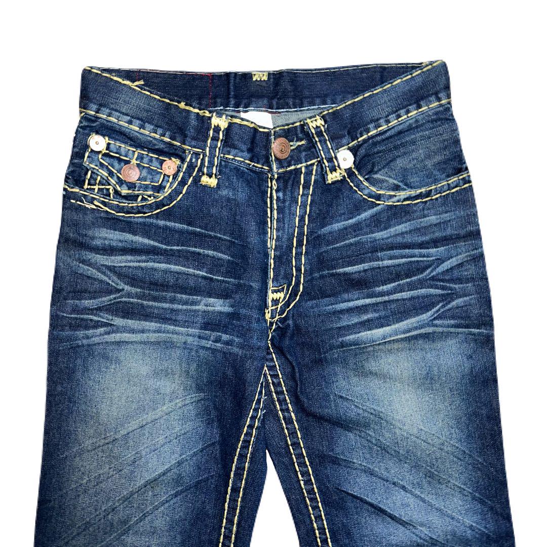 TRUE RELIGION STRAIGHT 濃紺　ストレートデニムパンツ　29 Amazon | True Religion PANTS メンズ US サイズ: 29 カラー