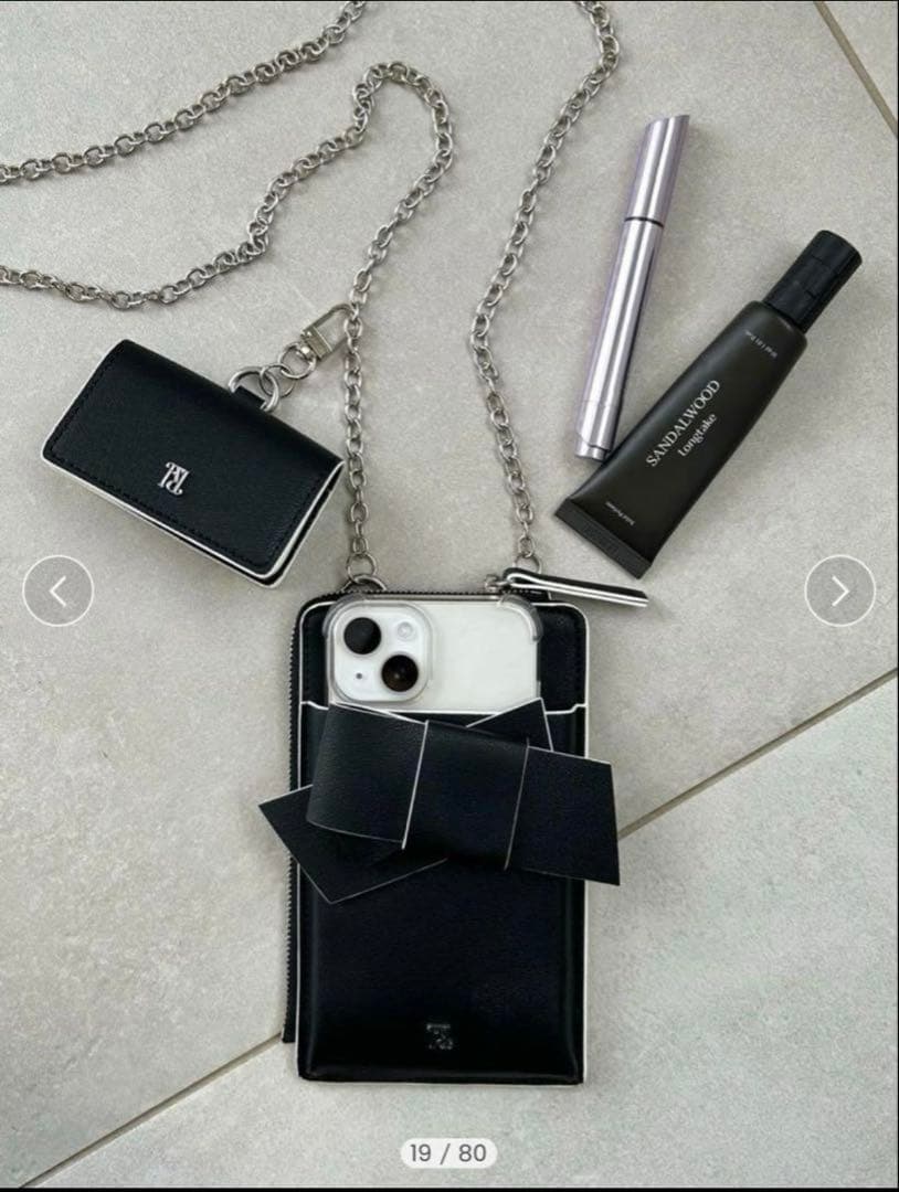 FRAY I.D リボン　スマホショルダー