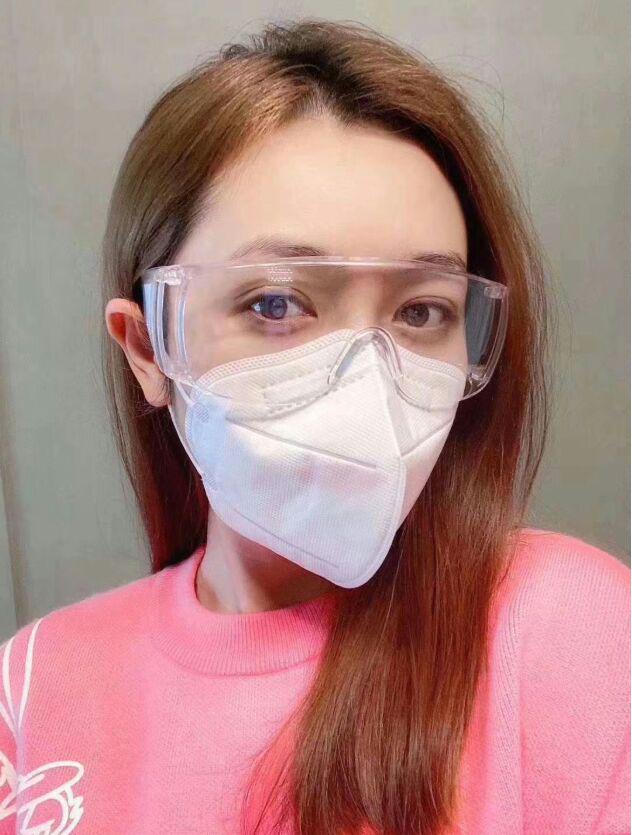 保護メガネ 飛沫感染防止 花粉症対策 50個