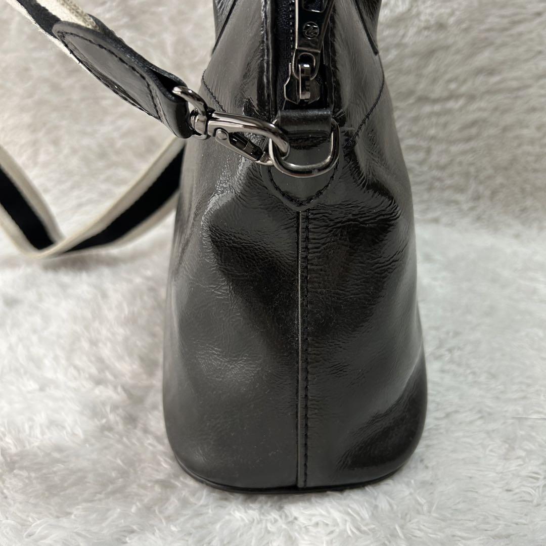 美品✨ロンシャン ショルダーバッグ 2way オールレザー ロゴ金具