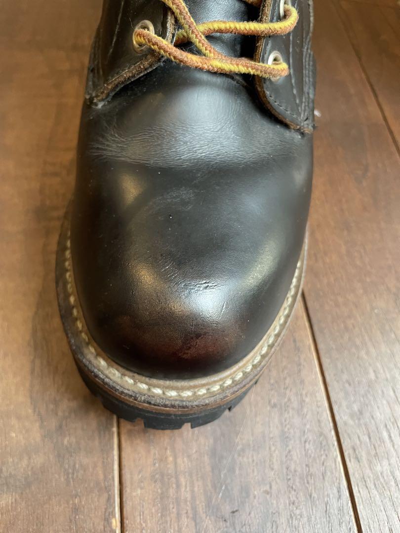 美品 茶芯 RED WING 93年製 699 ロガーブーツ 8D 26センチ