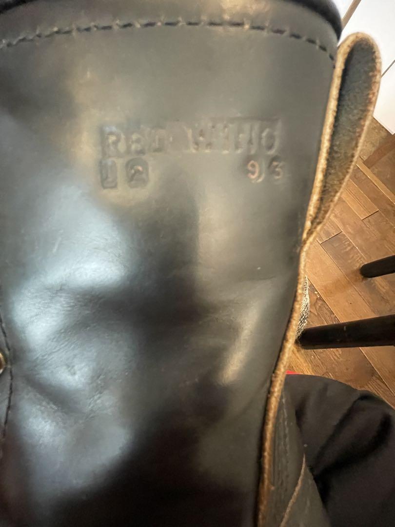 美品 茶芯 RED WING 93年製 699 ロガーブーツ 8D 26センチ