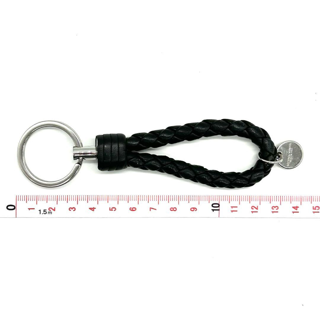 極美品♡保存袋♡箱♡ボッテガヴェネタ イントレチャート キーホルダー キーリング 極上美品】正規店購入品 ボッテガヴェネタ イントレチャート