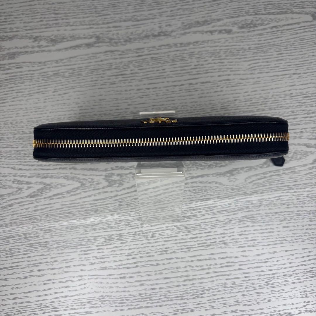 極美品　PRADA プラダ　財布　ラウンドファスナー　M511