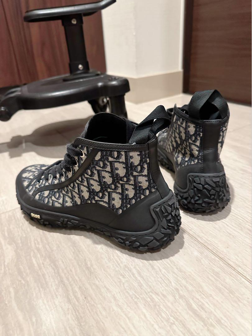 Dior ディオール　オブリーク　ハイカットスニーカー